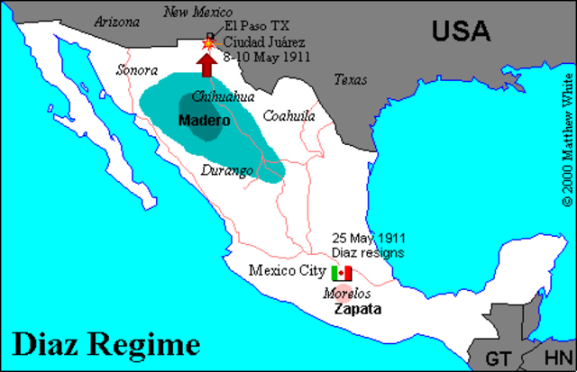 Mexico : Civil War    1910-1920