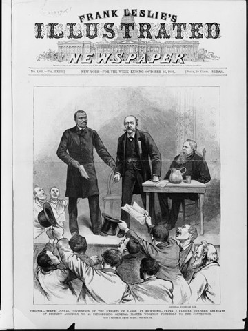December 9, 1869- December 28, 1869   Knights of Labor Started