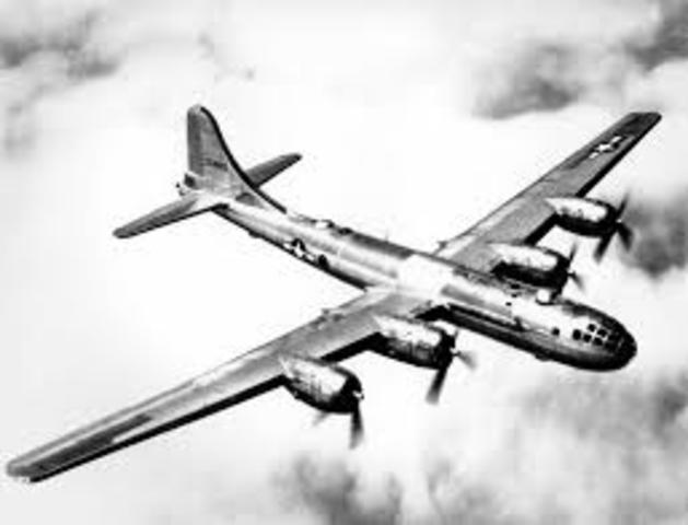 B-29 bombers destroyed 16 square miles of Tokyo