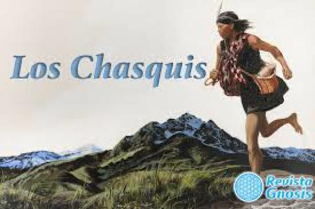 Se comenzaron a utilizar los mensajeros los chasquis