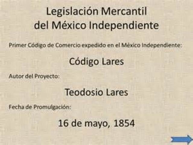 PRIMER CÓDIGO DE COMERCIO