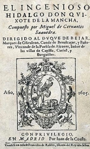 Se publica 'El ingenioso hidalgo don Quijote de la Mancha'