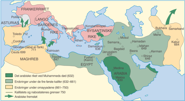 Muhammed- lederen i Yatrib/ Medina