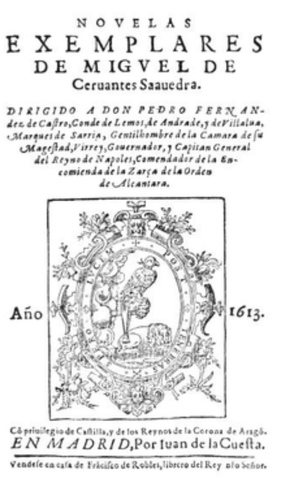 Cervantes ingresa en la Orden Tercera de San Francisco. Publicación de las 'Novelas ejemplares'.