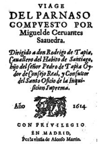 Tiene muy avanzada la segunda parte de 'El Quijote'. Sale 'Viaje del Parnaso'. Traducción de 'El Quijote al francés'