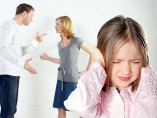 la separación de mis padres.