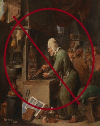 prohíben la alquimia