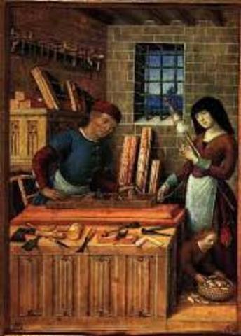 Artesanos y comerciantes