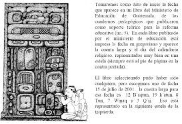 Calendario Oral y escrito