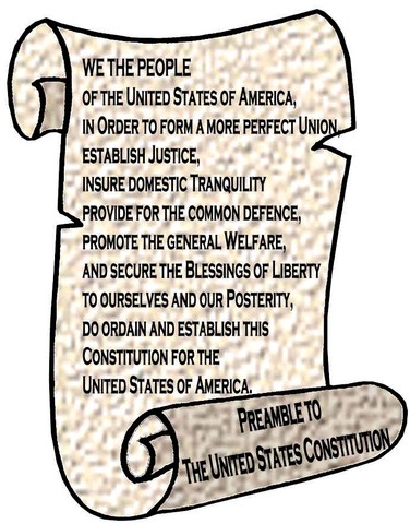 U.s. Constitution signed