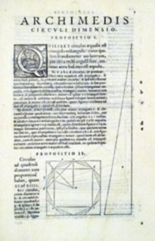 La medida del circulo