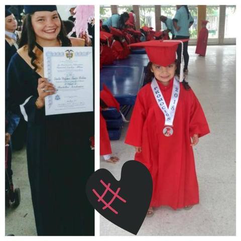 el grado de mis hijas