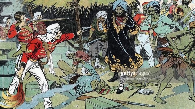 Conquista de la India por los britanicos