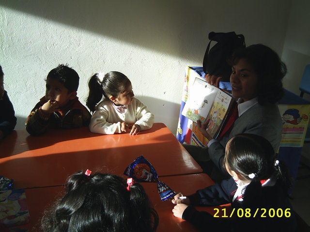 Entré a preescolar en 2006