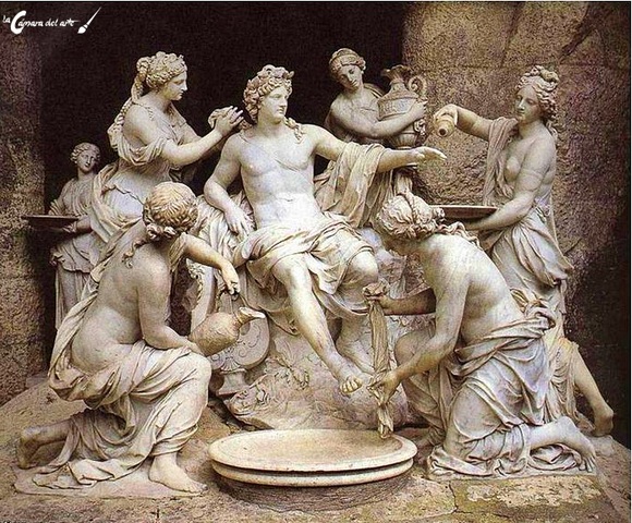 Apollo Tended By The Nymphs