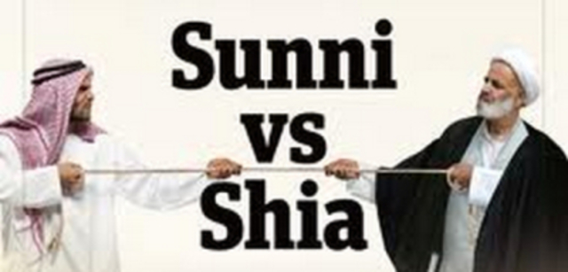 Forholdet mellom sija og sunni i dag