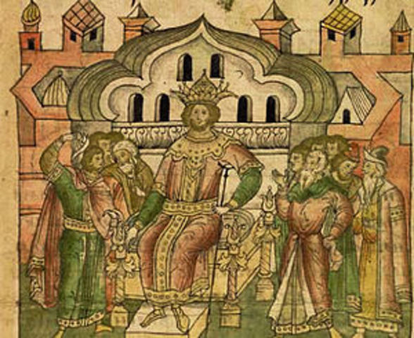 Kuchum Khan raided Perm