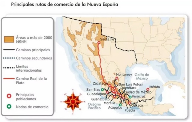 El comercio en la Nueva España