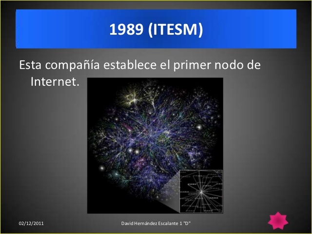 ITESM establece el primer nodo de Internet en México