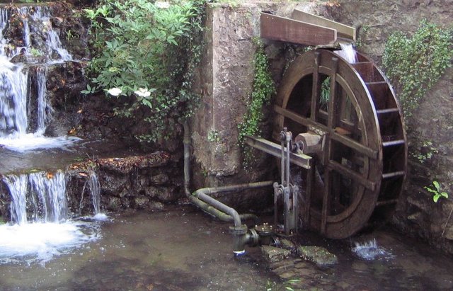 Molino de fuente de energía