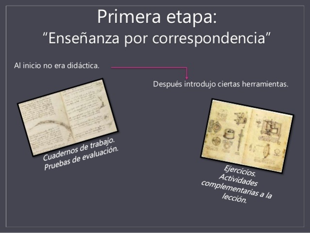 ORIGEN DE LA EDUCACIÓN A DISTANCIA