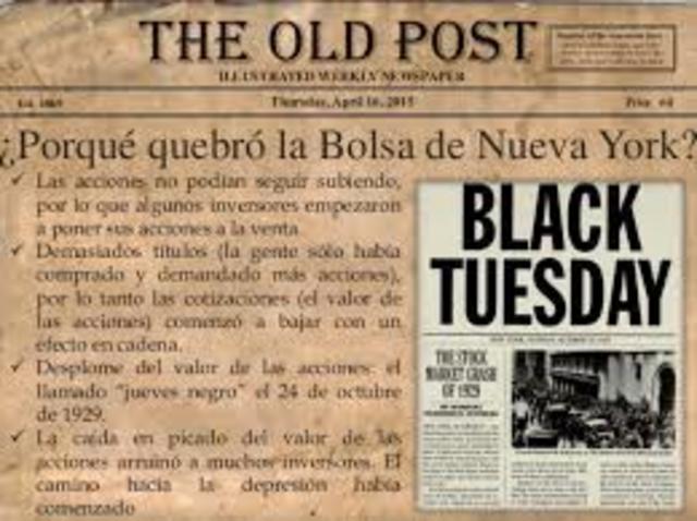 Quebró la Bolsa de Nueva York