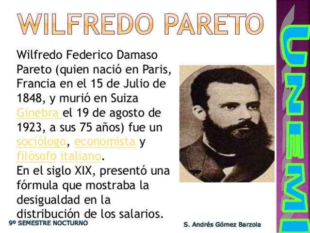 WILFREDO PARETO