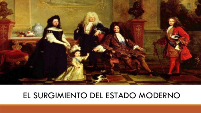 FORMACIÓN DEL ESTADO MODERNO