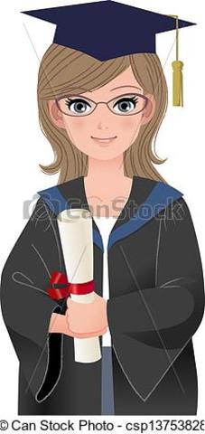 Graduación de la universidad como Licenciada en Pedagogía infantil.  Habilidades: Compromiso, responsabilidad, capacidad, determinación.