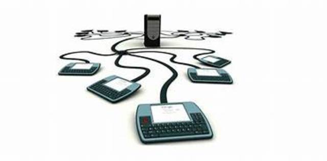 Uso de terminal Minitel en Francia