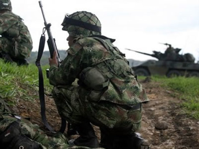 FARC; Ataque Tamborales, Chocó.