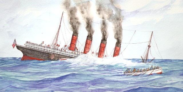 Hundimiento del Lusitania