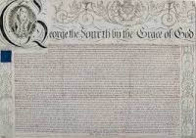 Queen Elizabeth gave English Royal Charter
