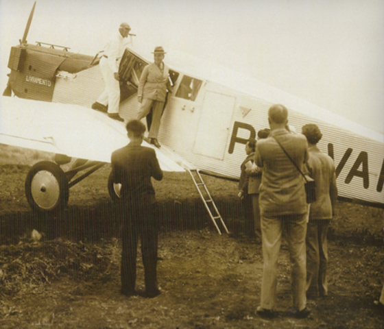 Introduction of Junkers F13: first all metal