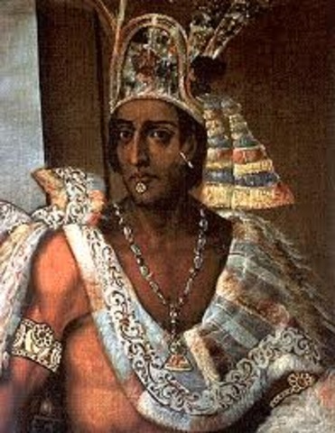 Montezuma becomes aztec emperor