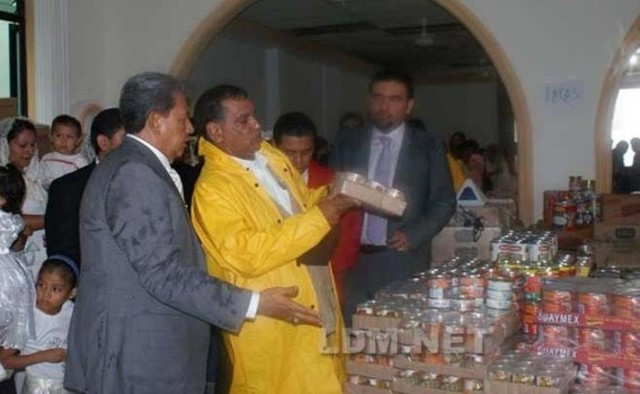 Su labor humanitaria ante los desastres naturales.