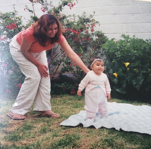 Caminé por primera vez