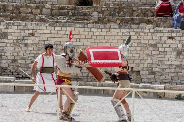 Juego de gladiadores