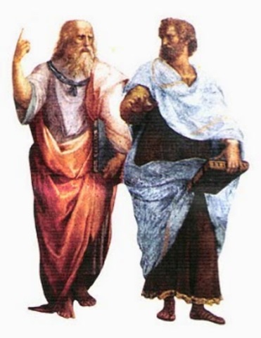 Aristóteles y Platón 0 BC