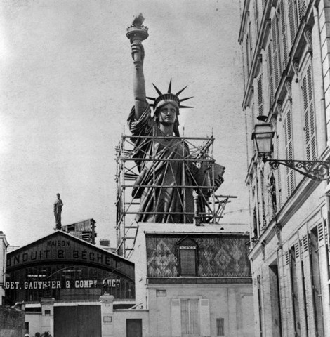 The statue of Liberty