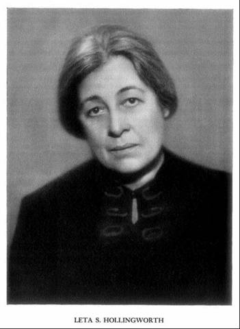 Leta Hollingworth (1886 –1939)