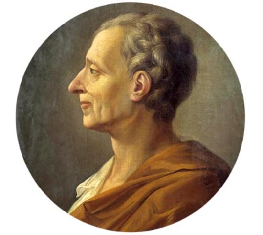 MONTESQUIEU Y LA SEPARACIÓN DE PODERES