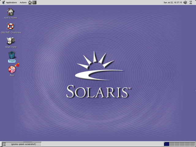 SUN MICROSYSTEMS LANZA SOLARIS