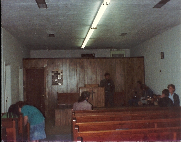 Bro. Buddy prepares to spread the word.