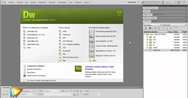 Dreamweaver CS5