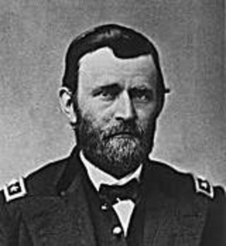 Grant promoted to General in Cheif of all Union armies.