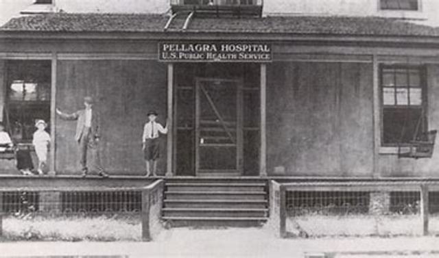 La mortalidad por pelagra había pasado a 260 defunciones