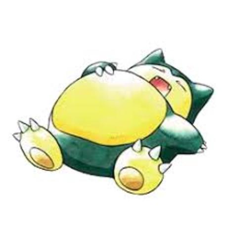 Snorlax tumbado