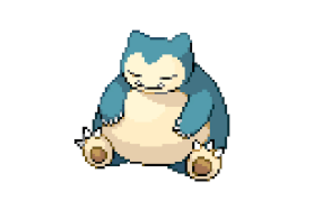 Snorlax sentado