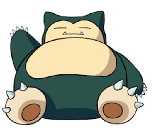 Snorlax sentado